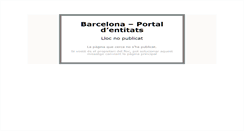 Desktop Screenshot of entitatsbcn.net